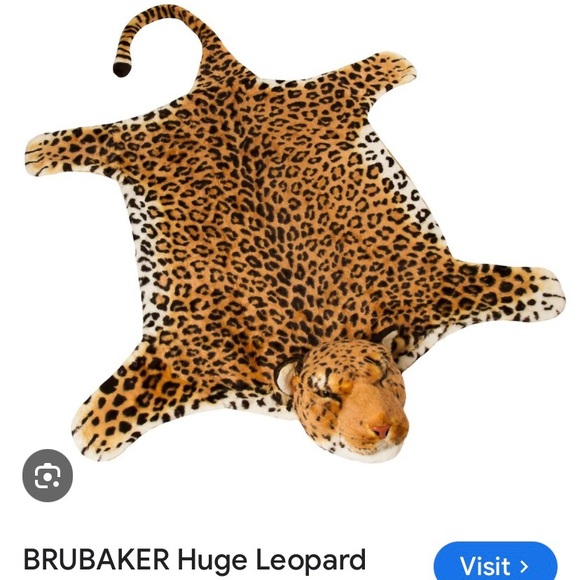 Brand New Brubaker Leopard Rug - Picture 4 of 8